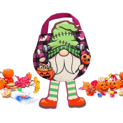 Halloween-Süßigkeitentüten, Urlaubstasche für Snacks – Vliesstoff, tragbare Snack-Tragetasche für Spielzeug, Süßigkeiten, Event, Organizer, Spukhaus, Einzelhandel, Schule, Veranstaltungen von Shenrongtong
