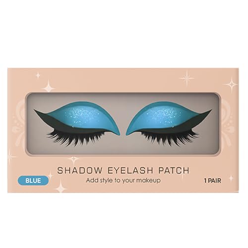 Lidschatten Wimpern Aufkleber | Wiederverwendbares Klebe-Augen-Make-up für Frauen | Wasserfeste Lang Anhaltende Wimpern Pflaster Für Frauen Party Hochzeit Reise Festival Halloween Cosplay Lidschatten Wimpern Aufkleber | Wiederverwendbares Klebe-Augen-Make-up für Frauen | Wasserfeste Lang Anhaltende Wimpern Pflaster Für Frauen Party Hochzeit Reise Festival Halloween Cosplay von Shenrongtong