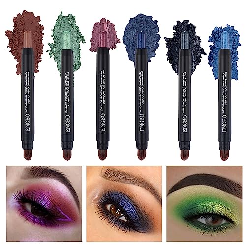 Lidschattenstift | Make-up Eye Brightener Stick Creme | Sparkle Shimmer Lidschatten Make-up langanhaltende Lidschatten Textmarker Stick für Frauen Mädchen Shenrongtong von Shenrongtong