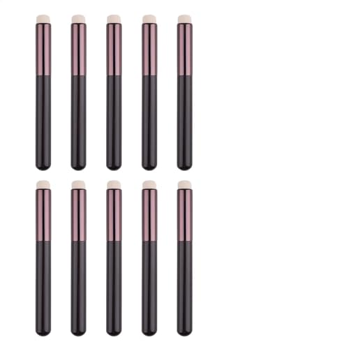 Lippenpinsel, Set mit 10 Lippenbalsam-Applikatoren, Mehrzweck-Lippen-Make-up-Pinsel, rundes Ende, Beauty-Werkzeug für Damen und Mädchen von Shenrongtong
