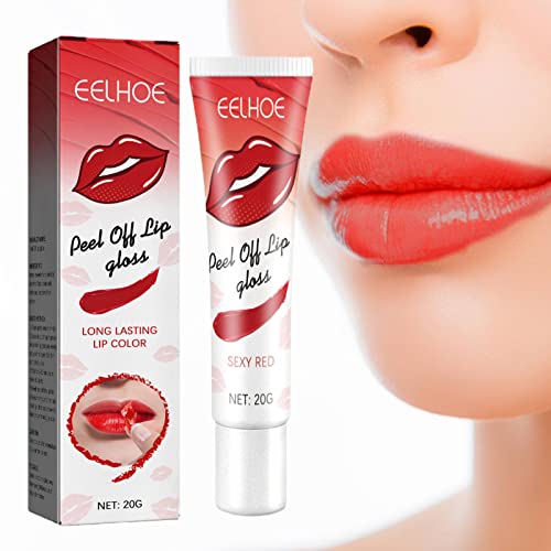 Peel Off Lippenfarbe – Lippenfarbe, 0,71 oz | Anti-Stick Cup Reveal Lip Stain Peel Lipstick Long Lasting Lipstick For Women Shenrongtong von Shenrongtong