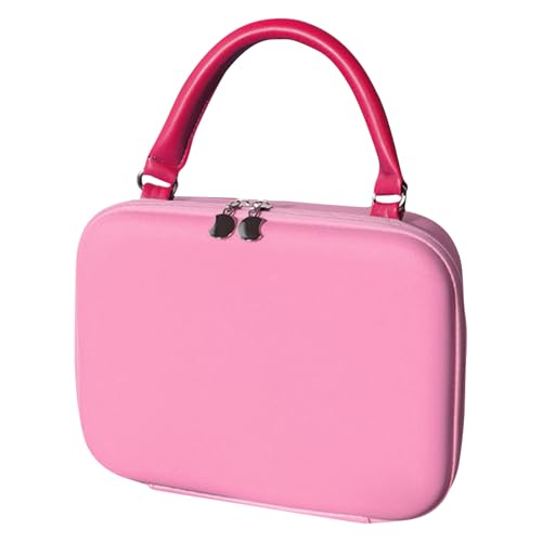 Reise-Make-up-Tasche, Eva, wasserdichte Kosmetiktasche für Damen, tragbare, flexible Fächer, Aufbewahrungslösung für Familie, Freunde, Outdoor, Fitnessstudio, Kollegen, rose, Refer to description von Shenrongtong