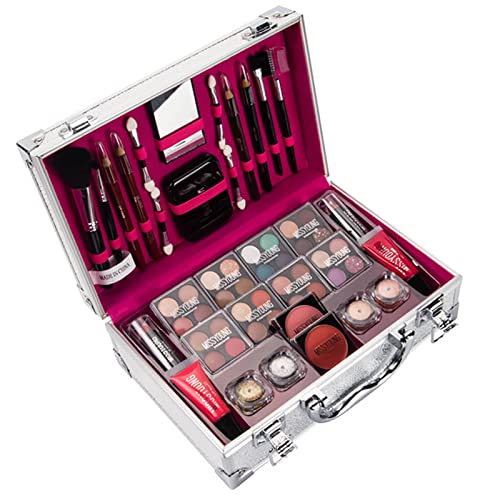 Shenrongtong All-in-One-Make-up-Set – Mehrzweck-Beauty-Voll-Make-up-Essential-Starter-Kit für Mädchen, Teenager, Frauen und Make-up-Anfänger, einschließlich Lidschatten-Lippenstift-Rouge-Pinsel von Shenrongtong