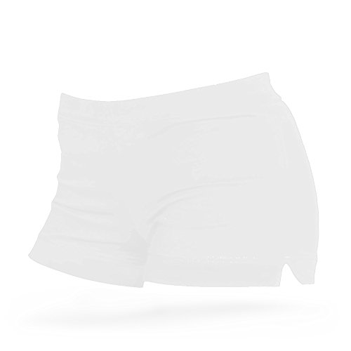 Shepa Damen Kurze Fitness Shorts Hot Pants Hose XS Weiss von Shepa