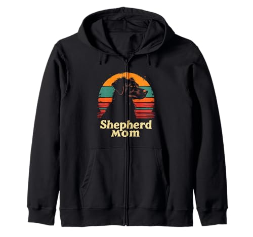 Hirte Mama Kapuzenjacke Hirte Mama Kapuzenjacke von Shepherd Mom Geschenk Design