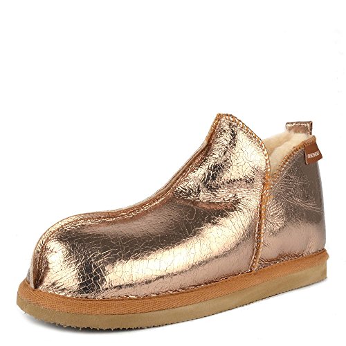 Shepherd of Sweden Schuhe Annie Slipper Stiefel Gold Damen 37 Gold von Shepherd of Sweden