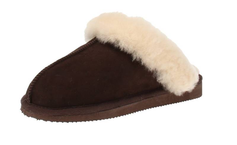 Shepherd Shepherd 468 Jessica - Damen Hausschuhe - 137-Moro-Chestnut Hausschuh von Shepherd