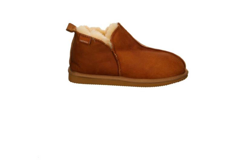 Shepherd Shepherd Annie Velour Hausschuhe Winter braun Pantoffel von Shepherd