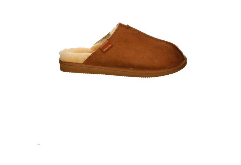 Shepherd Shepherd Hugo Velour Hausschuhe Winter braun Hausschuh von Shepherd