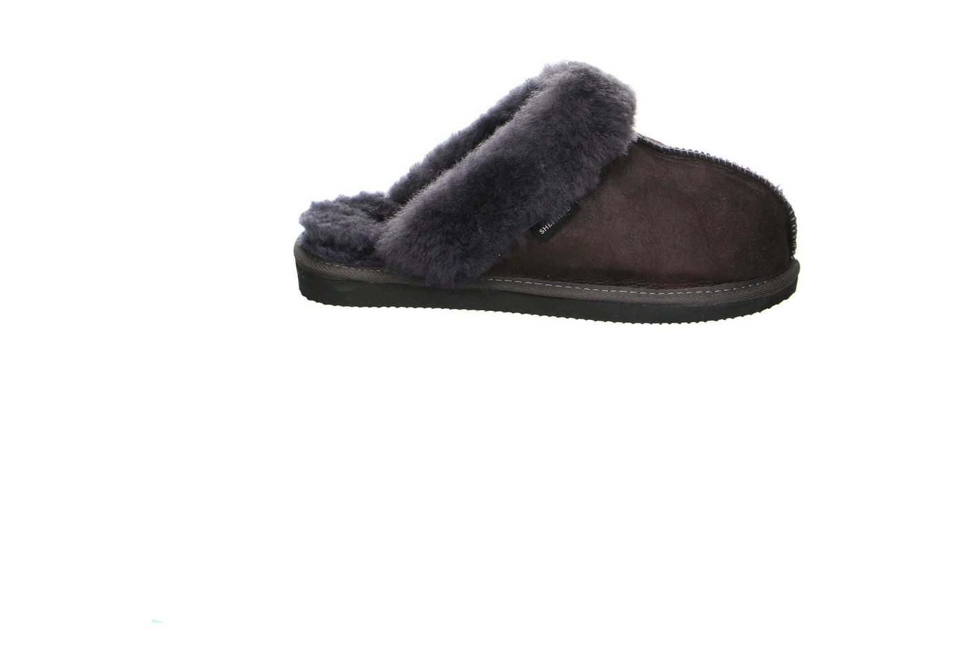 Shepherd Shepherd Jessica Velour Hausschuhe Winter grau Pantoffel von Shepherd