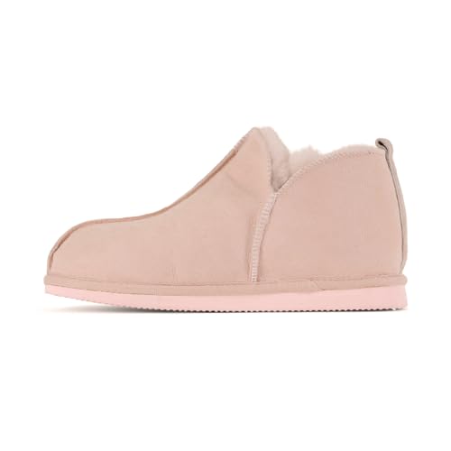 Shepherd of Sweden - Annie Schaffell Hausschuhe - Damen - 100% echtes Schaffell - Komfort - weich und warm - flauschig, Pink Limited Edition, 41 EU von Shepherd