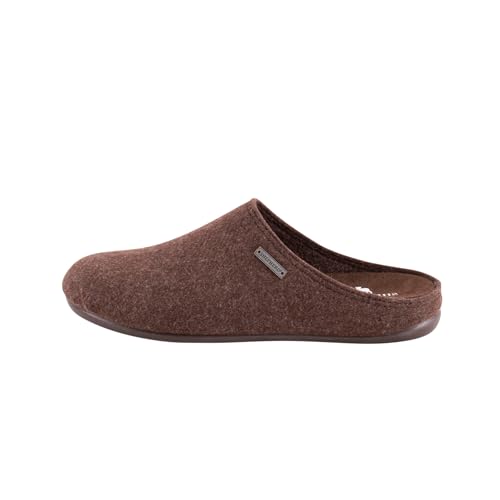 Shepherd of Sweden - Jon Wollhausschuhe - Herren - 100% Wolle - Schlupfmodell - Pantoffeln - Gummisohle - Moro - Größe 45 von Shepherd