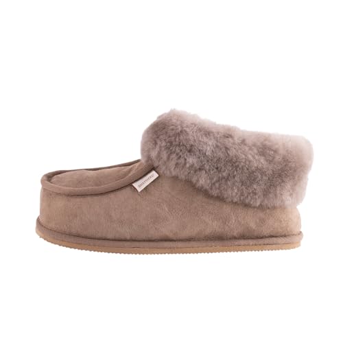 Shepherd of Sweden - Lena Lammfell-Hausschuhe - Damen - 100% Echtes Lammfell - Bequem - Weich und warm - Flauschig - Größe 38 von Shepherd