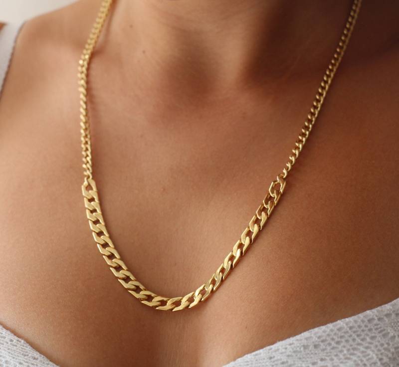 Vergoldete Feinschmecker Kette Für Damen von SheriEthnicJewelry