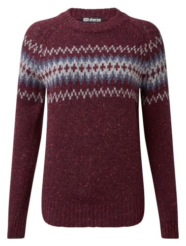 Sherpa Adventure Gear Dumji Crew Neck Women, L, Beet red von Sherpa