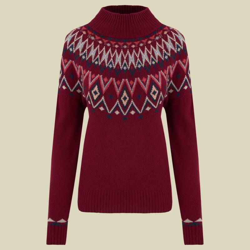 Indu Eco Mock Neck Women Größe L  Farbe beet red von Sherpa