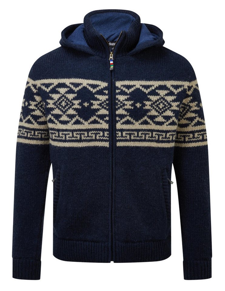 Sherpa Kapuzenstrickjacke Sherpa Herren Kirtipur Strickjacke von Sherpa