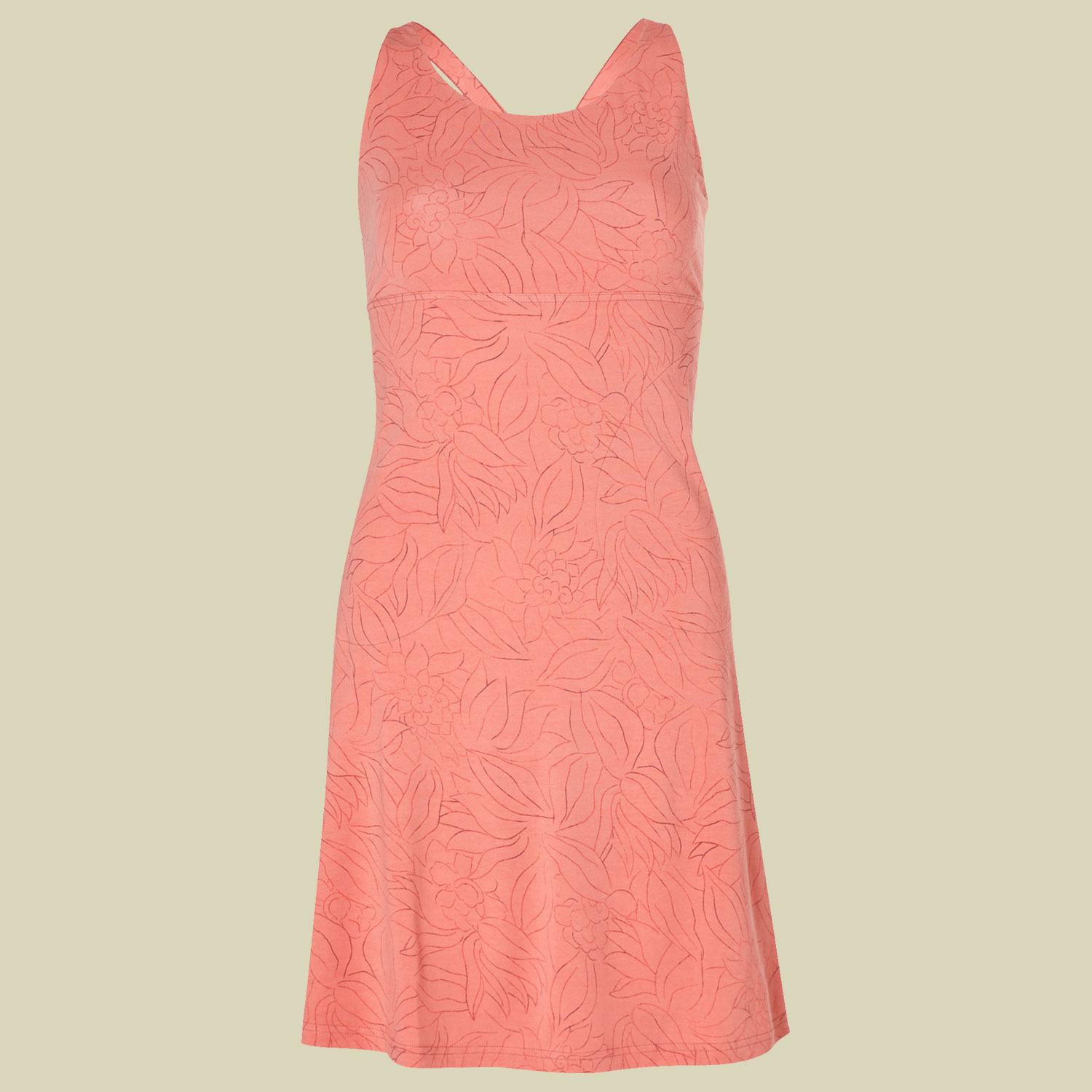 Neha Dress Women Größe S Farbe brick dust leaf von Sherpa