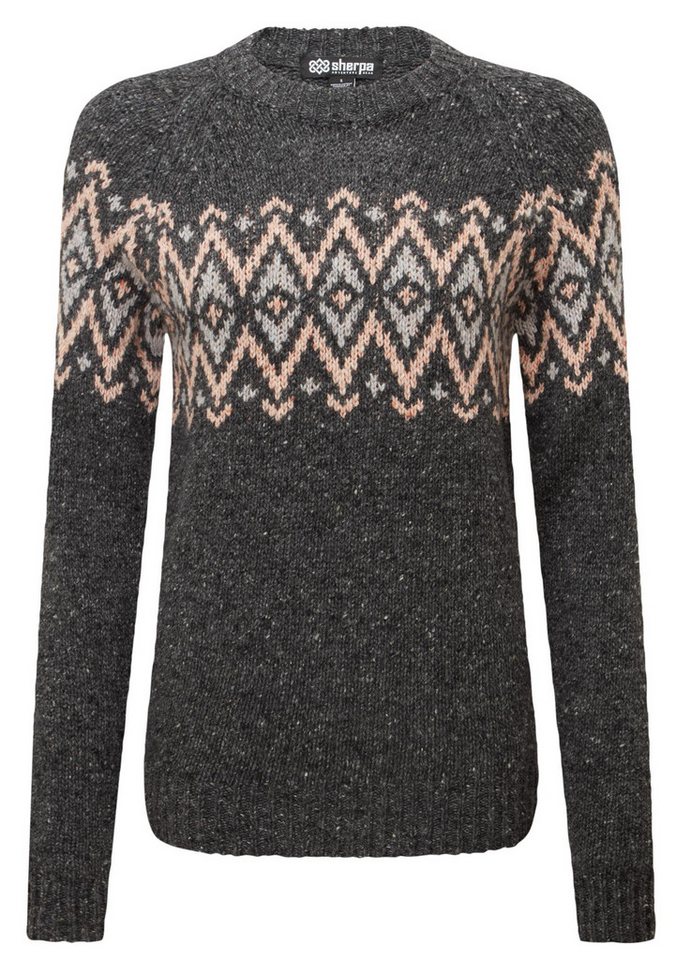 Sherpa Wollpullover Sherpa Damen Dumji Rundhalspullover von Sherpa