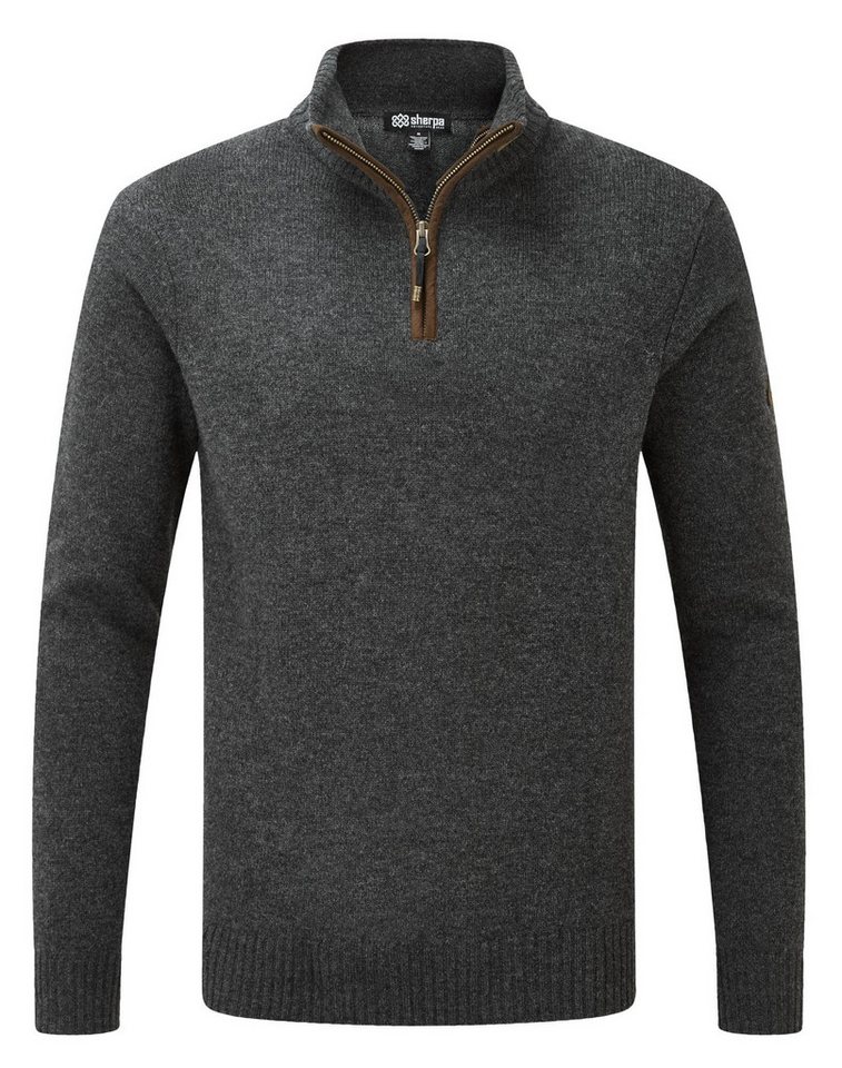 Sherpa Wollpullover Sherpa Herren Kangtega Quarter Zip Sweater von Sherpa
