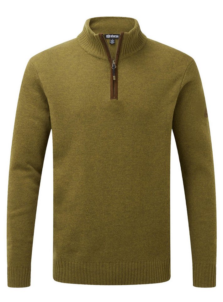 Sherpa Wollpullover Sherpa Herren Kangtega Quarter Zip Sweater von Sherpa