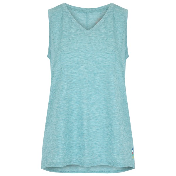 Sherpa - Women's Asha V-Neck Tank - Tank Top Gr S türkis/blau von Sherpa