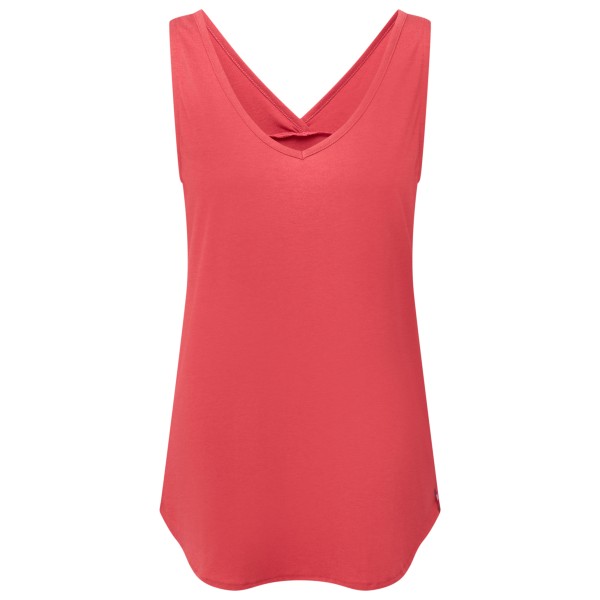 Sherpa - Women's Bali V-Neck Tank - Top Gr M rot von Sherpa
