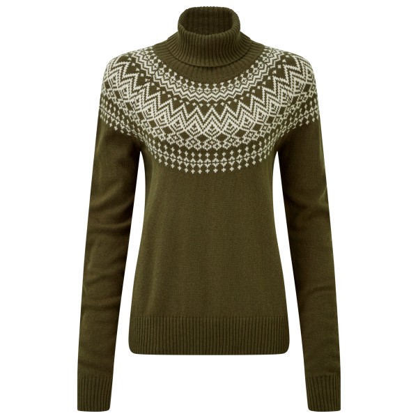Sherpa - Women's Camkilo Roll Neck Sweater - Pullover Gr XXL oliv von Sherpa