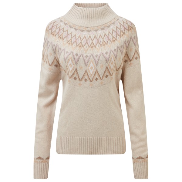 Sherpa - Women's Indu Mock Neck - Pullover Gr XL beige von Sherpa