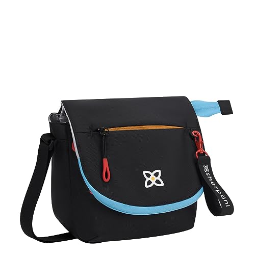 Sherpani Milli Nylon Flap Crossbody Geldbörse Medium Umhängetasche Reise Crossbody Taschen für Frauen RFID Schutz, chromatisch von Sherpani