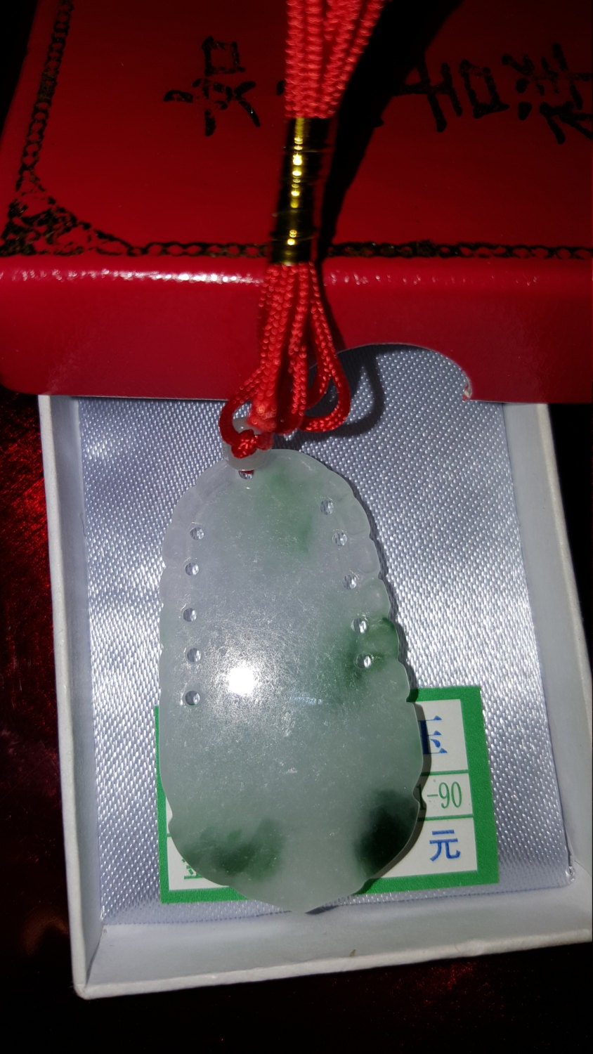 Jade Buda-Kette Jade Buda-Kette von SherrLBellaCreations