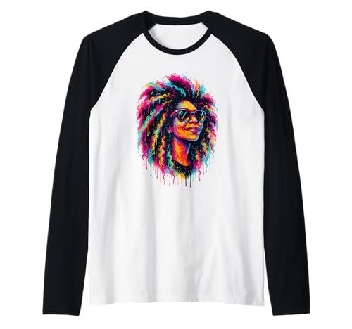Wir feiern die Stärkung stolzer schwarzer Frauen und Mädchen Raglan Wir feiern die Stärkung stolzer schwarzer Frauen und Mädchen Raglan von Shertvibes Celebrating Black Women and Girls