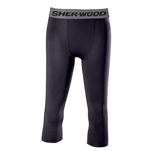 Sherwood SHER-Wood Clima Plus 3/4 Compression Hose Junior, Größe:XS, Farben:Schwarz von Sherwood