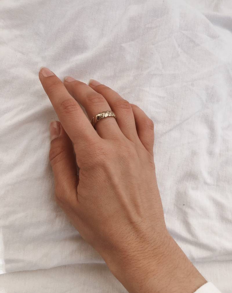 Gold Plated Ring „Amanda" Gold Plated Ring „Amanda" von Shesapearl