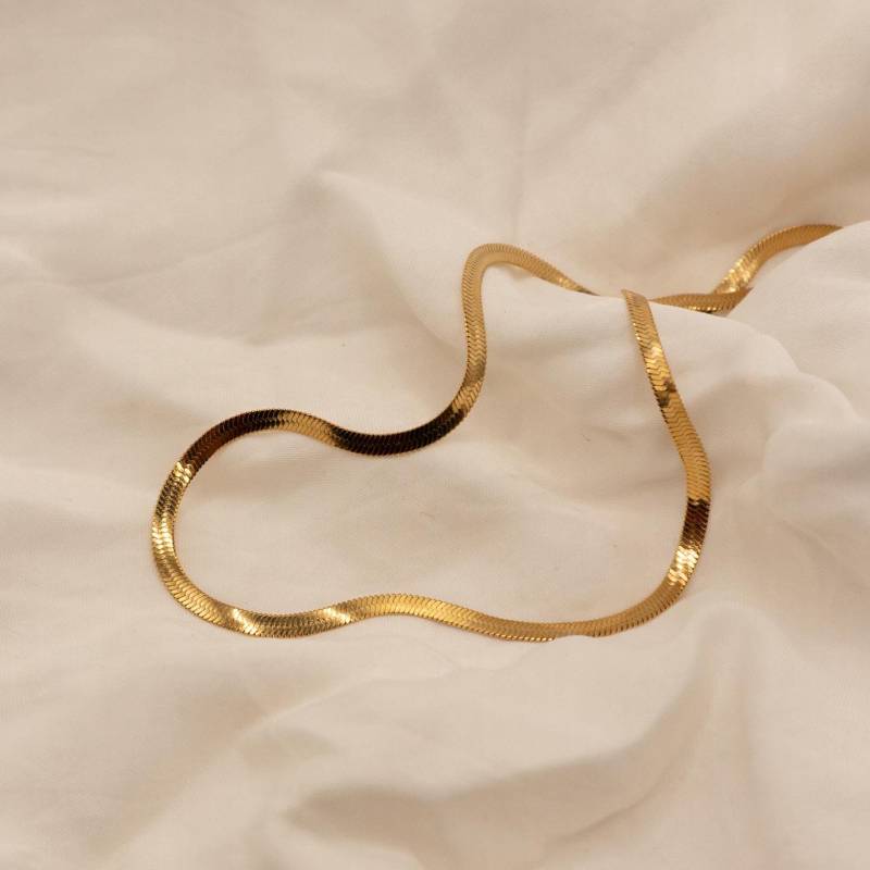 Gold Plated Waterproof Necklace "Dinah" Gold Plated Waterproof Necklace "Dinah" von Shesapearl