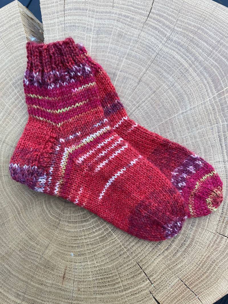 Gestrickte Socken Gr 22/23 Gestrickte Socken Gr 22/23 von Shettysheep