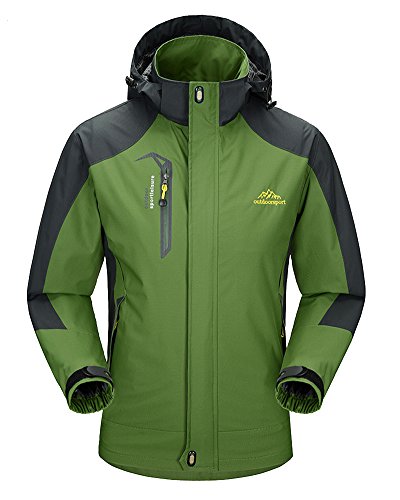 ShiFan Herren Damen Casual Leichte Windbreaker Freizeitsjacke Outdoor Reise Jacke Armee-Grün M von ShiFan