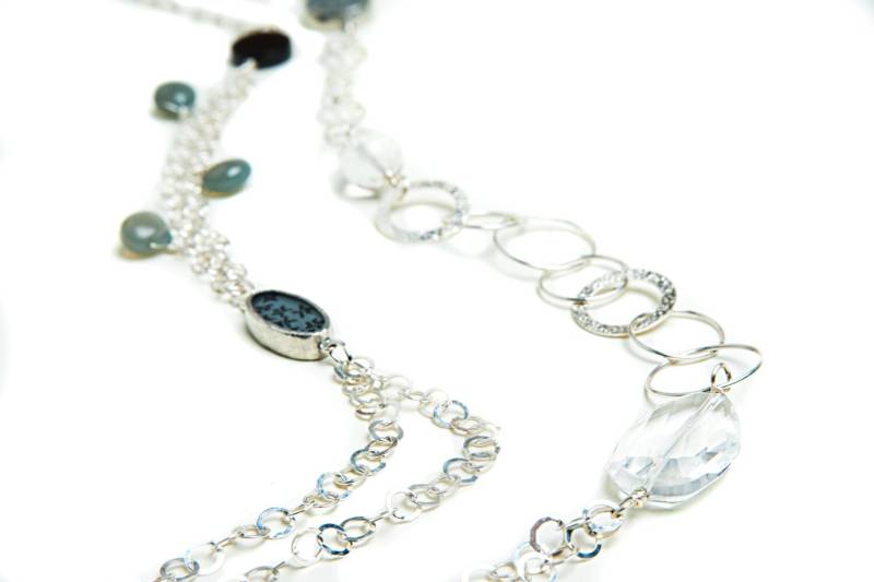 Halskette Silber Boho-Mix von ShiStudio