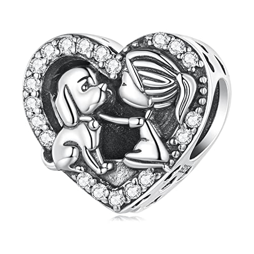 Charm-Anhänger für Pandora-Armband – Tieranhänger aus Silber – Geburtstagsgeschenk für Mutter oder Freundin Charm-Anhänger für Pandora-Armband – Tieranhänger aus Silber – Geburtstagsgeschenk für Mutter oder Freundin von ShiYu