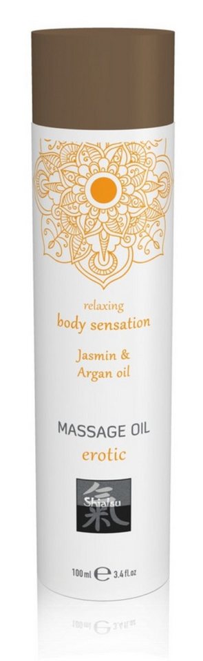 Shiatsu Gleit- & Massageöl 100 ml - HOT Shiatsu - Öl Erotic Jasmin & Argan 1 von Shiatsu
