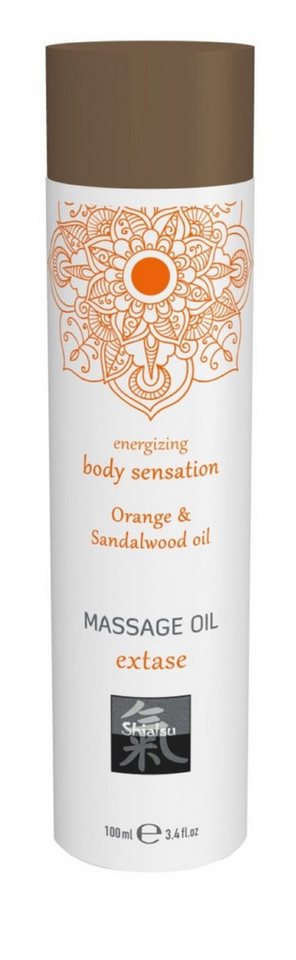 Shiatsu Gleit- & Massageöl 100 ml - SHIATSU Massage oil extase Orange & Sand von Shiatsu