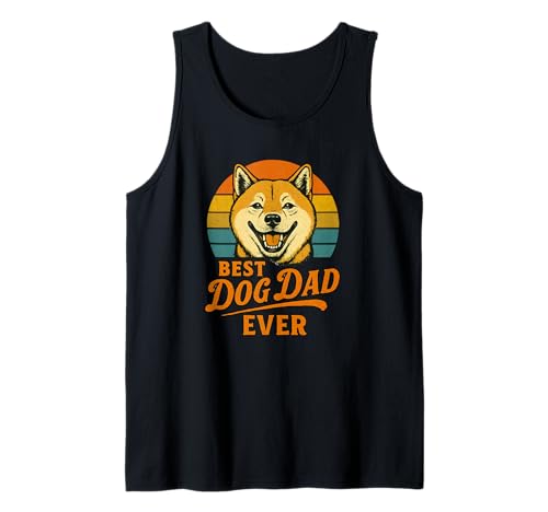 Shiba Ina Dad Best Dog Dad Ever, für Männer, Jungen Tank Top Shiba Ina Dad Best Dog Dad Ever, für Männer, Jungen Tank Top von Shiba Inu Designs by Margaretha