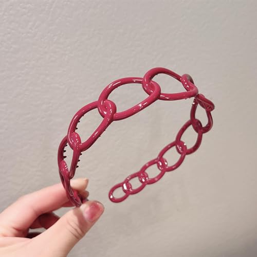 2Stk Lockiges, dickes Haar, großes Stirnband | Frisuren-Fixierungswerkzeug für lockiges Haar | Dopaminfarbene Stirnbänder, die wie eine Sonnenbrille passen | DIY-Zubehör für lockige Haarreifen von Shichangda