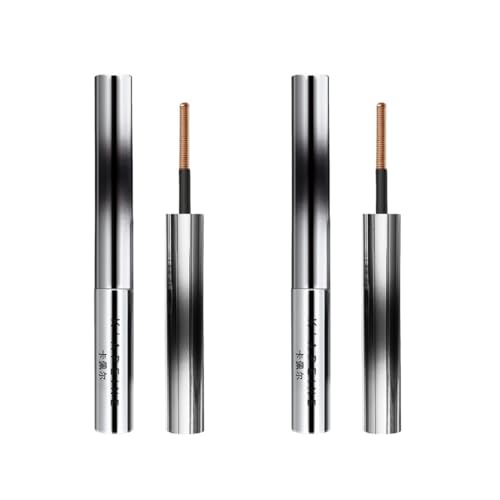 3D Curling Wimperneisen Mascara | Wasserfeste Lockenstab Mascara | Schwarzbraune extra feine Metallics Mascara | Langanhaltende Curling Mascara ohne zu verschmieren von Shichangda