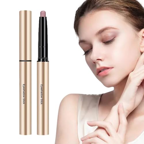 Creme-Lidschattenstift | Langlebiger Augen-Highlighter-Stick - Lidschattenstift für mehrdimensionalen Augen-Look, Augenaufhellerstift, Augen-Make-up Shichangda von Shichangda