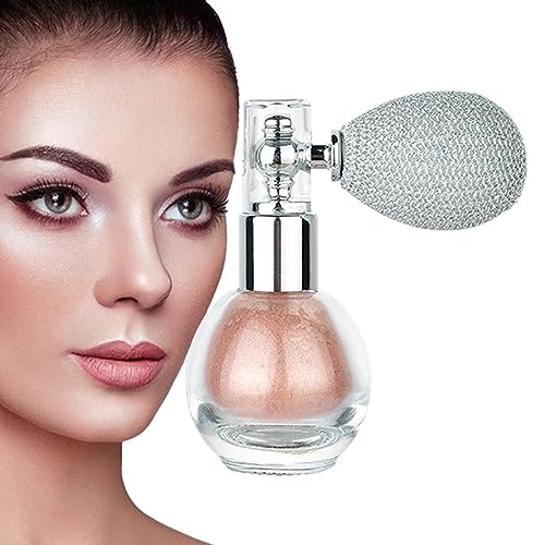 Glitzerspray - Hochglanzspray mit duftendem Glitzerpulver | Langlebiger Make-up-Highlighter für Damen für Zuhause, Dating, Reisen, Arbeiten, Treffen, Einkaufen Shichangda von Shichangda