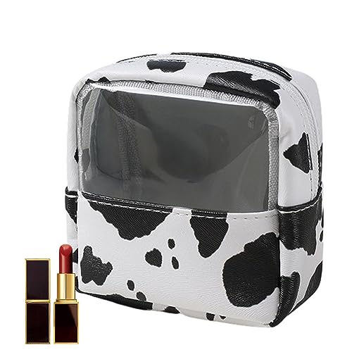 Reisekosmetiktasche - Toilettenartikel-Make-up-Tasche mit Kuh-Print - Wasserdichter Reise-Organizer, tragbarer Make-up-Koffer für Shampoo, Toilettenartikel, Hautpflege Shichangda von Shichangda