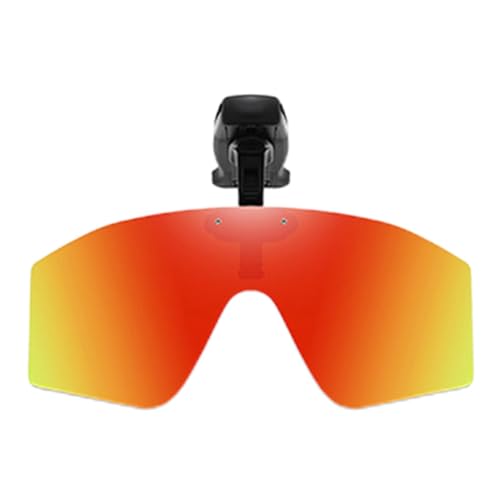 Shichangda Clip-on-Sonnenbrillen polarisiert,Clip-on-Sonnenbrillen | Sport-Sonnenbrille mit Clip-Hut - Polarisierte Sonnenbrille, Herren-Sonnenbrille zum Aufstecken zum Angeln, Radfahren, Wandern, von Shichangda