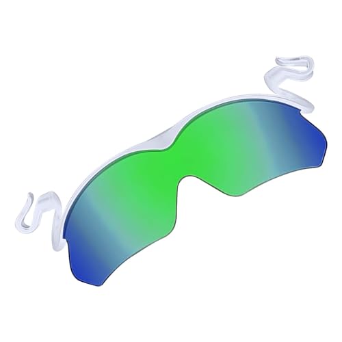 Shichangda Polarisierte Clip-Sonnenbrillen,Clip-on-Sonnenbrillen - Herren-Sonnenbrillen-Clip für Sport - UV400-Schutz-Clip-Sonnenbrille, flache Sonnenbrille zum Angeln, Radfahren, Wandern, Radfahren von Shichangda