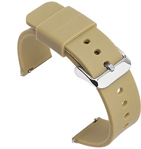 Shieranlee Silicone Quick Release Replacemen 12MM 16MM 18MM 19MM 20MM 22MM 24MM Watchband Watch Strap,Compatible with Casio LQ-139,LQ-130/140 and all 12MM band von Shieranlee